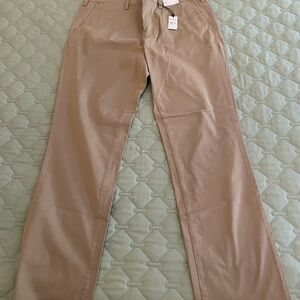 Express Tan Chinos Classic Fit Cotton Blend